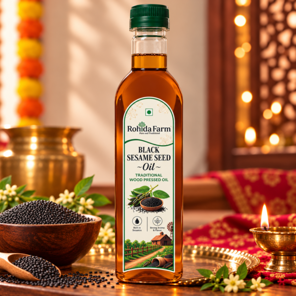 Black Sesame Seed Oil 1L
