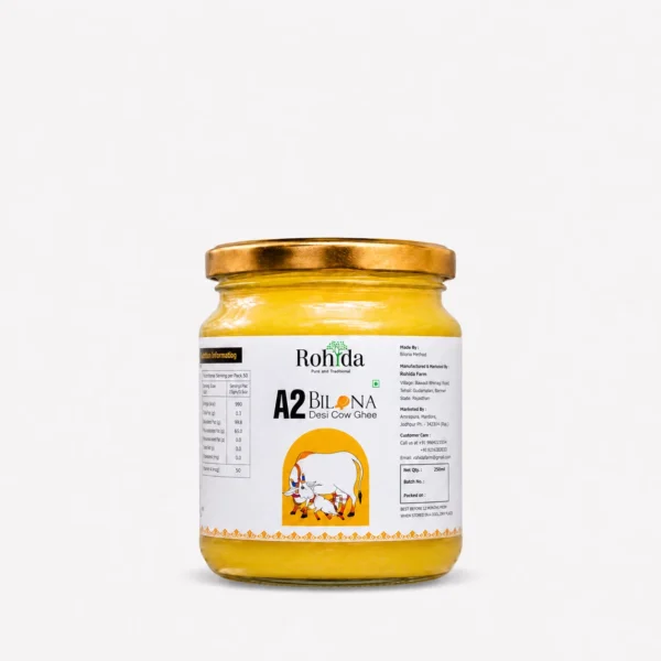 A2 Desi Cow Bilona Ghee - 350ml