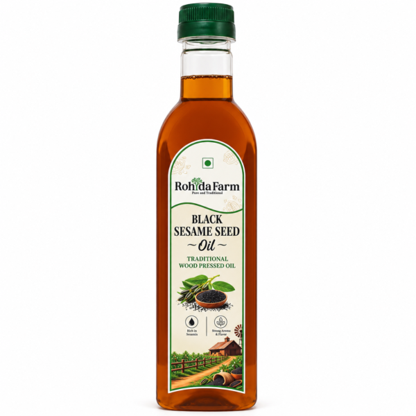 Black Sesame Seed Oil 1L - alternate view