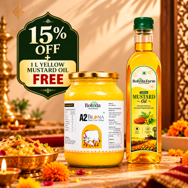 Rohida Ghee Mustard Oil Combo