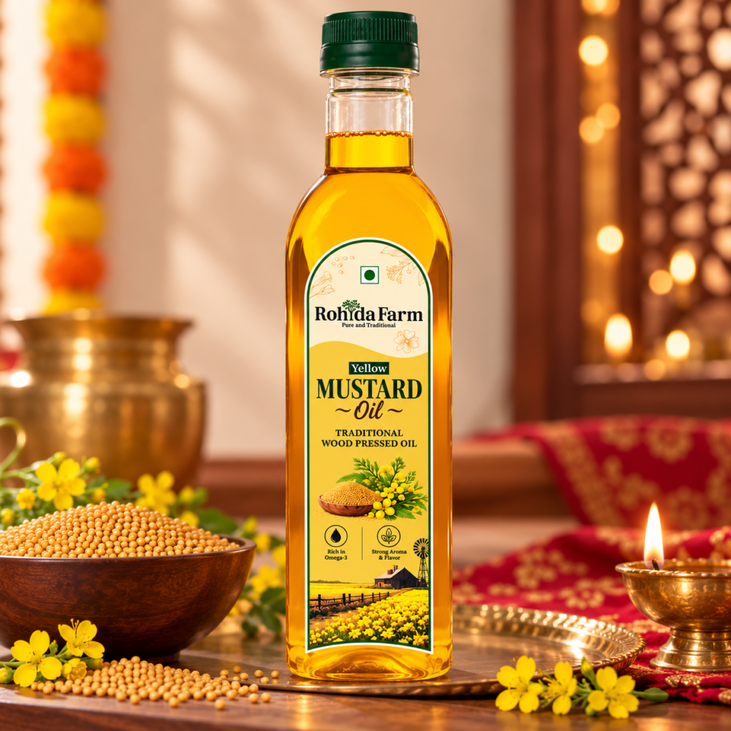 Yellow Mustard Oil 1 Litre