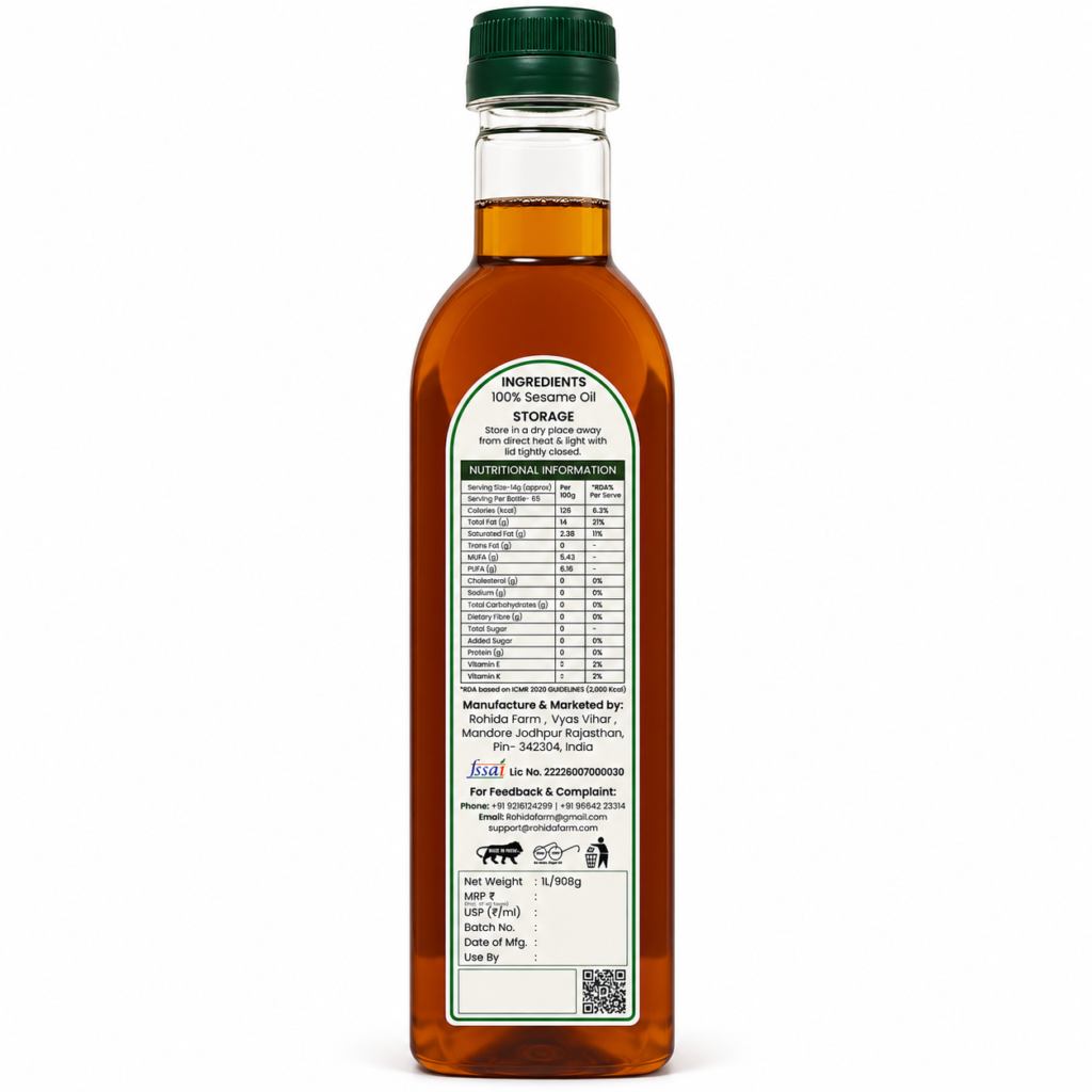 Black Mustard Oil 1 L