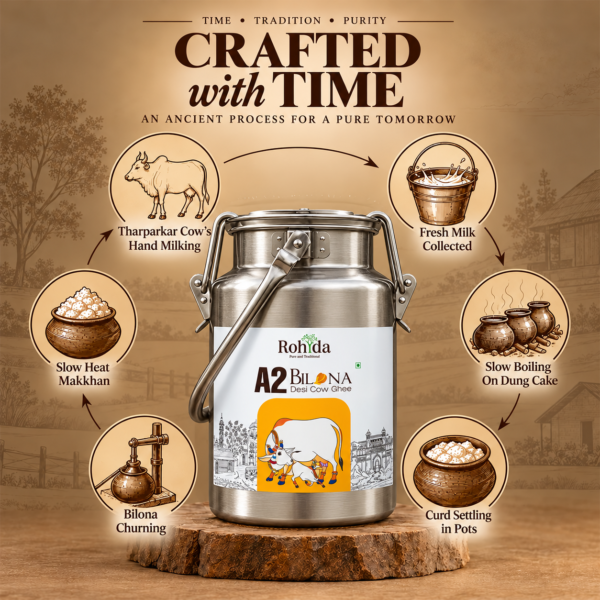 A2 Desi Cow Ghee-2.5 L - alternate view